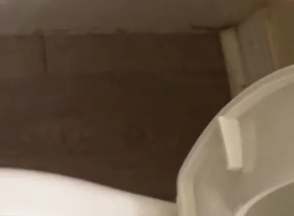 Cum and Lotion in the Bathroom
