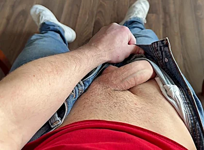 German Boss Strokes Chest and Jerks in Hugo Boss Polo - Phantomgentx