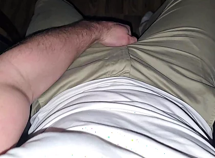 German Voice Commands You. Wet Cock Shines.. Beige Jeans with Precum.. Intense Fragrance