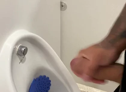 Bathroom Piss and Jerk