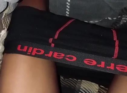 Sexy Masterbating Alone BBC in Bedroom