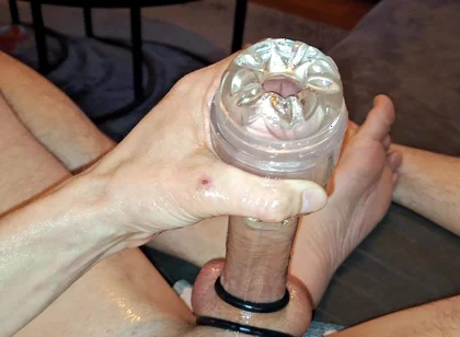 My POV #188 Fleshlight Fuck, Anal Vibrator & Cockring