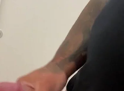 Bathroom Piss and Jerk