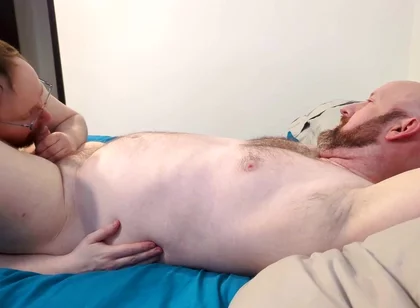 Stepdaddy Bear Fucked by Young White Bear