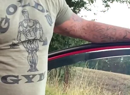 Horny Irish Fat Cock Gets His Dick Out and Cums Publicly