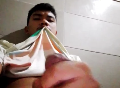 Bathroom Masturbation in the Province
