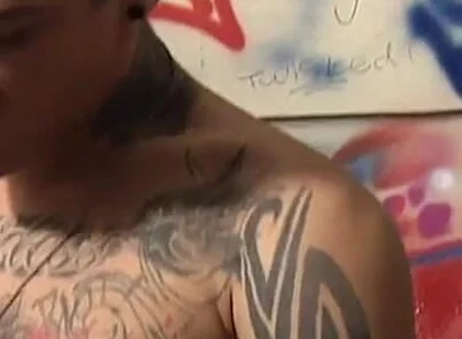 Monster Cock Lads’ Toilet Threesome