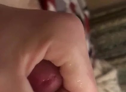Punishing My Cock Till My Cum Hit the Ceiling
