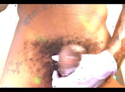 Big Black Cock Hallelujah Johnson Living Masturbating Cumshot