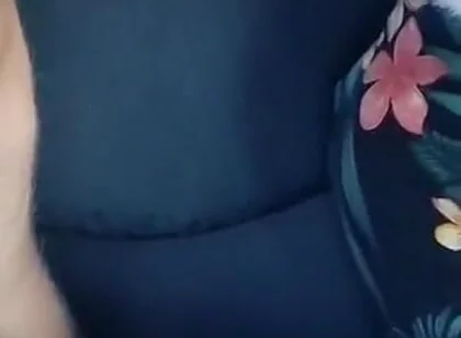 An 18-year-old Passing Teenager Sucked All the Cum Out of His Stepdad's Cock Right on the Street Near the River