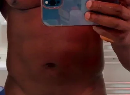 Today Just Before Taking a Shower