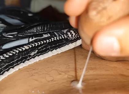 The Largest Production of Pre Cum in the World in a Single Sharpening.