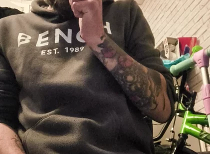 Masturbating My Big Hard Dick and Smoking