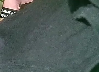 Double Toy Vibrating at the Tip Until Ejaculation