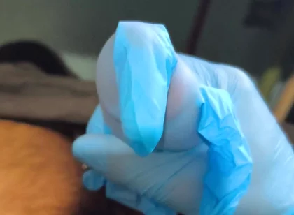 Running in a Latex Glove
