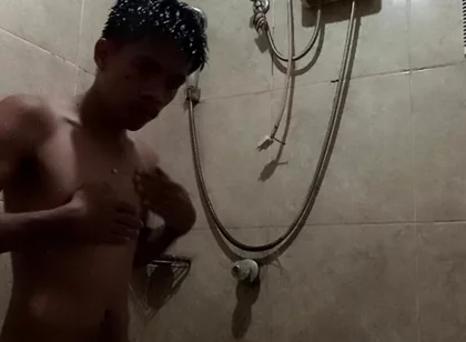Jameson's Wild Shower Wank Unleashed Cock & Thick Cum