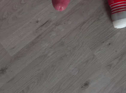 Bushy Guy Fucking Masturbator and Shoots Cum