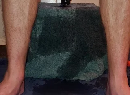 Hot Solo Male Riding His Toy Till Orgasm