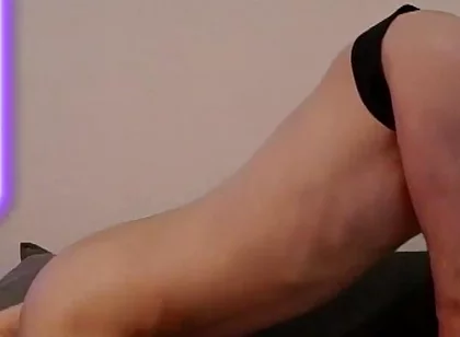 Machine Vs. Sub: Extreme Fuck-machine Twink Stretched His Thigth Hole with Massive Dildo for First Time!!