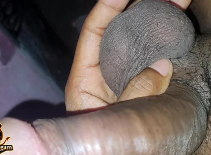 Indian Desi Boy Masterbating in Public Washroom and Giving Cumshot