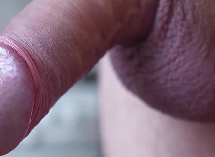 Pre-ejaculate From a Small Penis Turns Into Sperm.