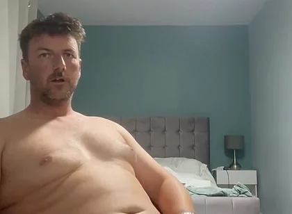 Horny Stepdaddy Wanks and Fingers Arse