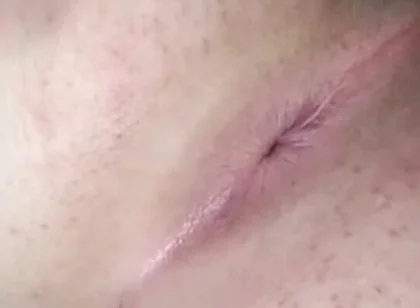 Big-assed Femboy Squeezing His Ass