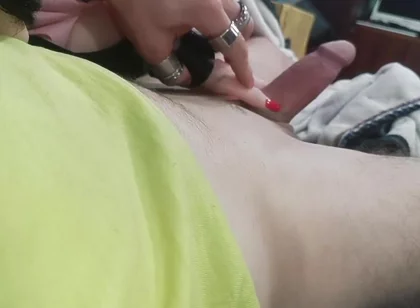 Sex Doll Misha Licks My Hard Cock
