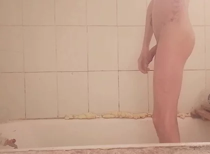 Guy Bathing