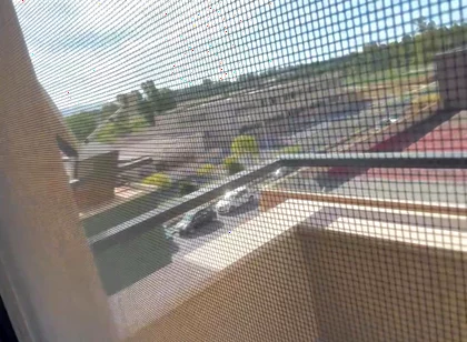 Too Cum From Balcony Almost Caught by Neighbors