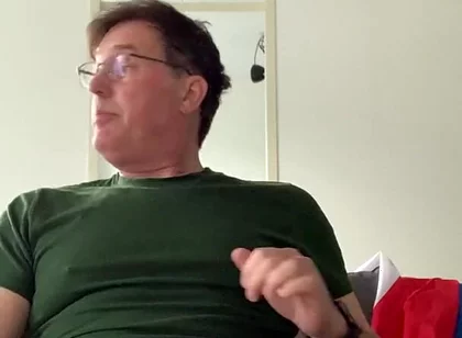 Jerking-off at Home, Nice Cumshot