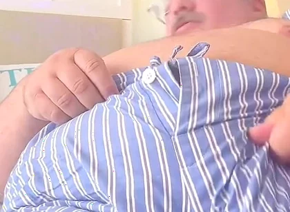 Fat Chub Bear Biggest Tummy Cutest Face Old Man