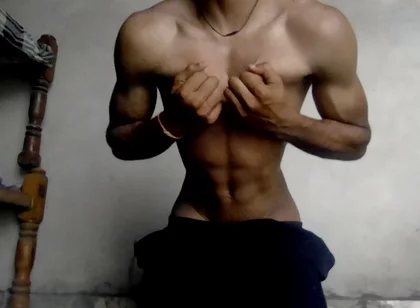 A Teen Boy Showing His Sexy Body