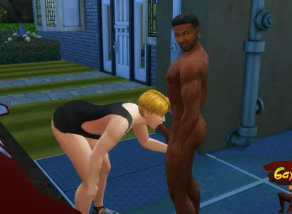 Feminization & Husband Becomes BBC's Whore