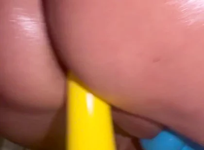 Watching Stepdaddy Porn and Playing with My Boypussy
