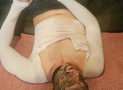 Piss and Cum in My Mouth