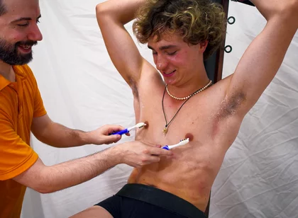A Very Ticklish Straight Twink