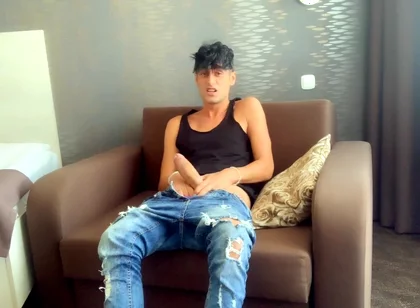 I Will Jerk off and Cum but You Not to Deserve to See Me Cum