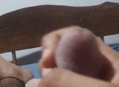 Man Lying Down Masturbates While His Neighbor Is Softening with His Wife