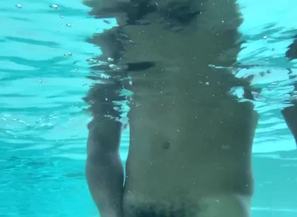 Underwater Cumshot