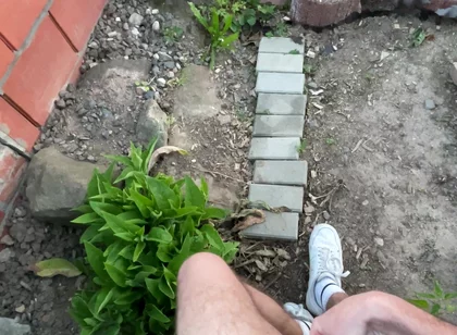 Risky! I Play on the Street with My Dick