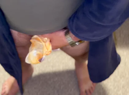 Walks in Again as I Soil Her Panties