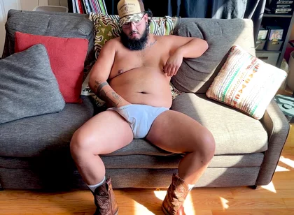 Sweaty Chub Boy Exposes Himself After Work