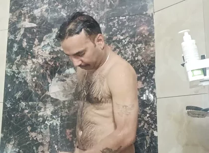 Indian Desi Man Sex and Show Shower Shoe and Masterbation