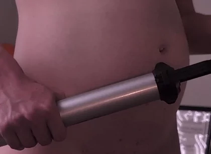 Inflating My Tummy to the Absolute Brink of Popping! Random Dice Inflation
