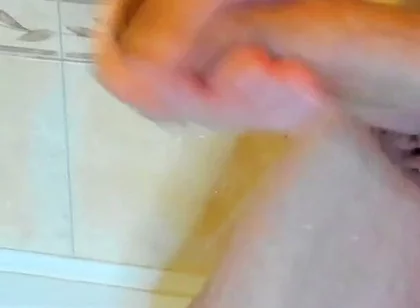 Cum Shot in the Shower