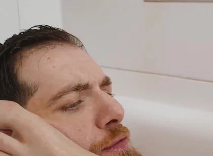 Pizza Night Gone Wild Into Pissing Mayhem Between Two Hairy Bros