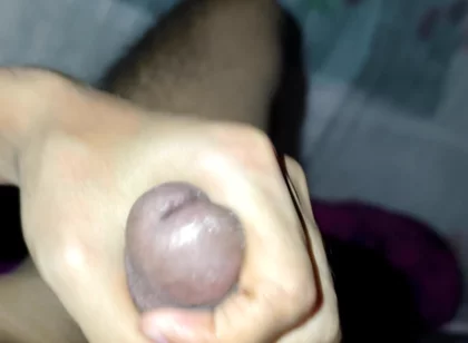 Bottom Masturbation with Huge Cumshot