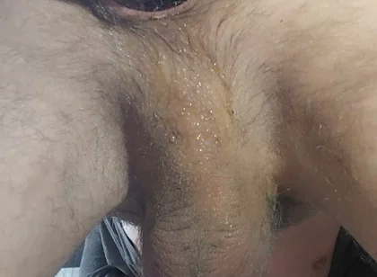 An Experienced Sexy Guy Fucked His Stretched Rose with a Bottle so Hard That Sperm Flowed Out