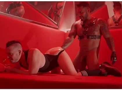 Muscular Top Viktor Destroys Axel Abysses Hole
